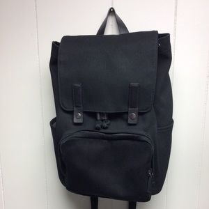 Everlane Top Load Backpack Black w/ Laptop Sleeve